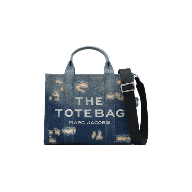 Buy Marc Jacobs Rip And Repair Denim Medium Tote Bag 'Punk