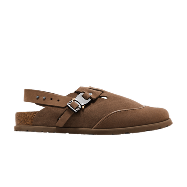 Buy Dior x Birkenstock Tokio Mule 'Brown' - 3SA116ZSD H700 | GOAT