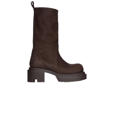 Rick Owens Concordians Calf Pull On Bogun Boot 'Brown'