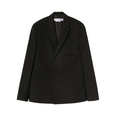 Off-White Patterned Skate Fit Single Breasted Blazer 'Black'