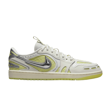 Wmns Air Jordan 1 Low Method of Make V3 'Sail Luminous Green'