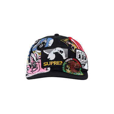 Buy Supreme Patches 6-Panel 'Black' - SS25H57 BLACK | GOAT