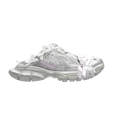 BALENCIAGA｜SLIPPERS (825468 WXLMC 9050) Buy Balenciaga Wmns 3XL Lace Mule 'White Light Pink