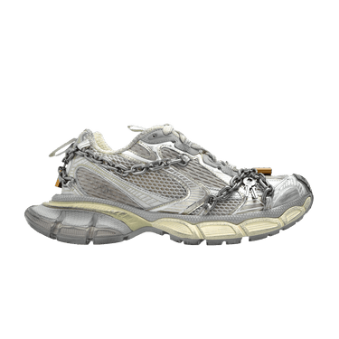 Buy Balenciaga Wmns 3XL Chain Sneaker 'Eggshell Silver Gold