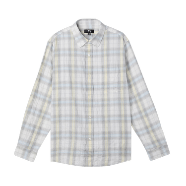 Stussy Beach Plaid Shirt 'Off White'