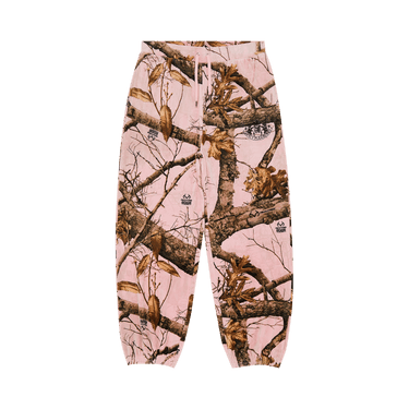 Pleasures RealTree Velour Track Pants 'Pink Camo'