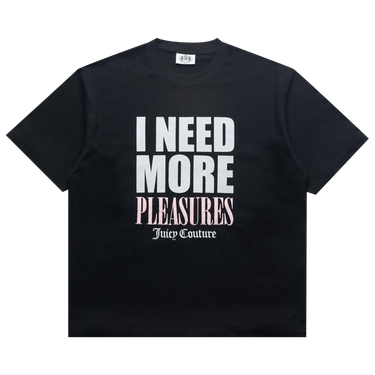 Pleasures x Juicy Couture Heavyweight T-Shirt 'Black'