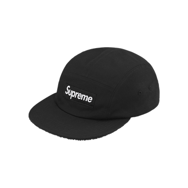 Buy Supreme Reversible Terry Camp Cap 'Black' - SS25H35 BLACK | GOAT