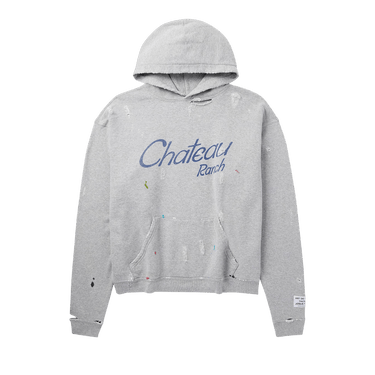 Buy Gallery Dept. Distressed Chateau Ranch Hoodie 'Heather Grey