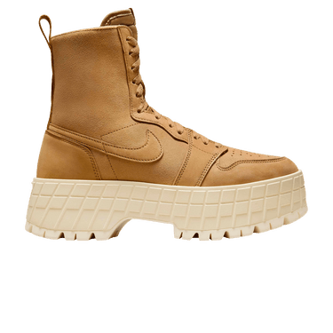 Wmns Air Jordan 1 High Brooklyn 'Wheat Muslin'