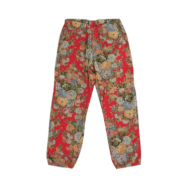 Buy Supreme Floral Pants 'Red' - 00052 1FW1405SFPR RED | GOAT