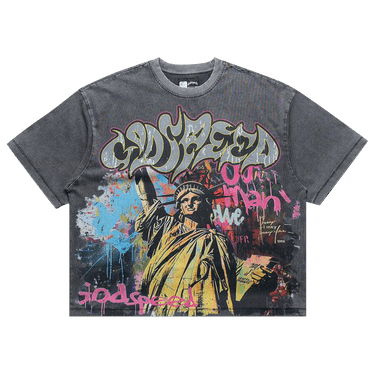 Godspeed Vandal Tee 'Grey Wash'