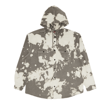 トップス Supreme Hooded Denim Shirt Bleached Buy Supreme Hooded Denim Shirt 'Bleached' - SS25S33B