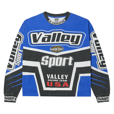 Buy Vale Forever Motocroxxx Long-Sleeve T-Shirt 'Blue' - 11451