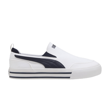 Puma Court Classic Vulc Slip On 'White New Navy'