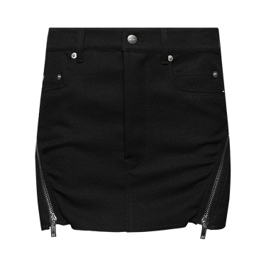 Rick Owens Bolan Banana Mini Skirt 'Black'