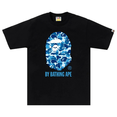 BAPE ABC Camo By Bathing Ape Tee 'Black/Blue'