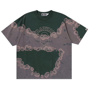 BAPE Hand Dye College Relaxed Fit Tee 'Green'