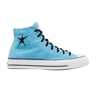 Buy Stussy x Converse Chuck 70 High 'Sky Blue' - A07663C | GOAT