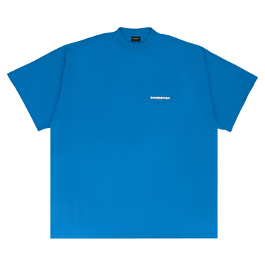 Balenciaga Crossed Out T-Shirt 'Blue'