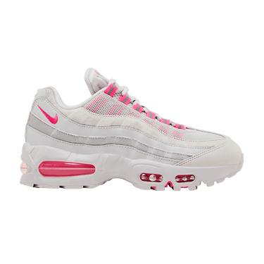 公式正規品!★NIKE AIR MAX 95 GREY LIGHT PINK Nike Air Max 95 White Real Pink Grey (Women's) - 698014-161 - US