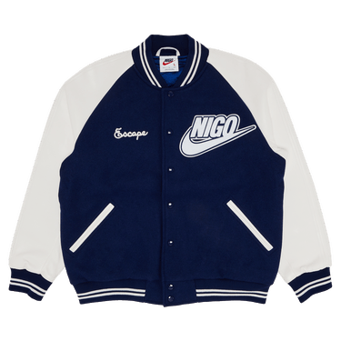 Nike x Nigo NRG Varsity Jacket 'Navy'