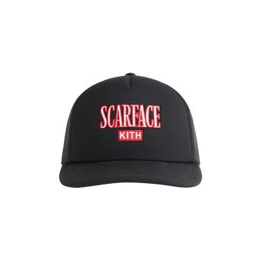 Kith For Scarface Poly Foam Nolan Trucker Hat 'Black'