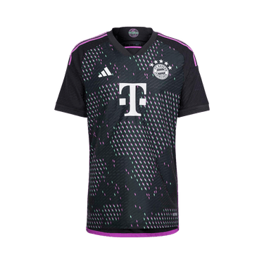 adidas FC Bayern 23/24 Authentic Away Jersey 'Black'