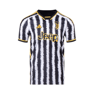 adidas Juventus 23/24 Home Jersey 'Black/White'