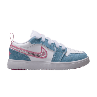 Air Jordan 1 Low ALT SE PS 'Denim Sequin'
