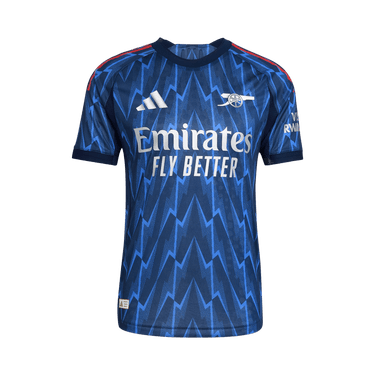 adidas Arsenal 25/26 Away Authentic Jersey 'Night Indigo/Matte Silver'