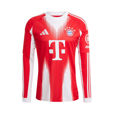 adidas FC Bayern 25/26 Long Sleeve Home Jersey 'Red'