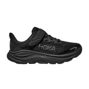 HOKA Clifton 10 Little Kids 'Triple Black'