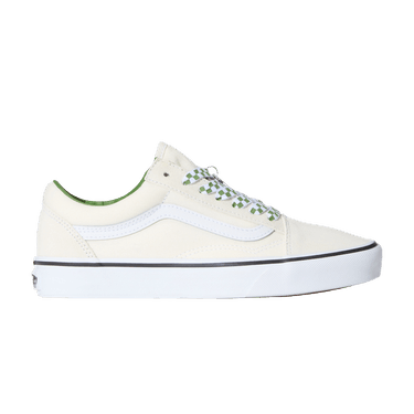 Vans Old Skool 'Checkerboard Lace - Marshmallow Green'