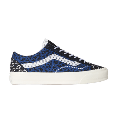 Vans Premium Old Skool 'Knit Pack - Cheetah Navy Blue'