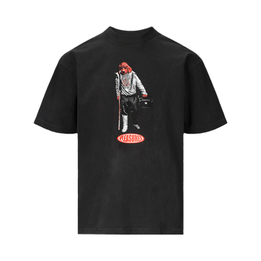 Pleasures Da Funk T-Shirt 'Faded Black'
