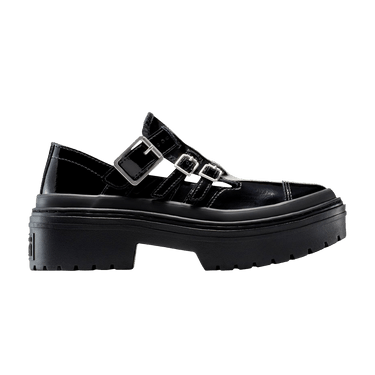 Converse Wmns Chuck Taylor All Star Lugged Heel Mary Jane Platform Low 'Black'