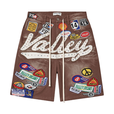 Vale Forever Brown 1980s Jorts 'Red/Wash'