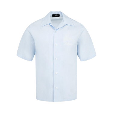 Amiri Starburst Poplin Camp Shirt 'Ashley Blue'