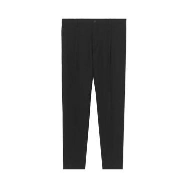 Burberry Wool Blend Casual Pants 'Black'