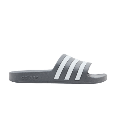 Adidas Adilette Aqua Slides 'Grey'