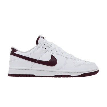 Nike Dunk Low 'White Night Maroon'
