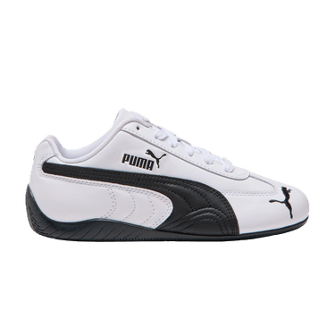 ＳPEED Buy Puma Speedcat Leather Big Kid 'White Black' - 404876 01 | GOAT