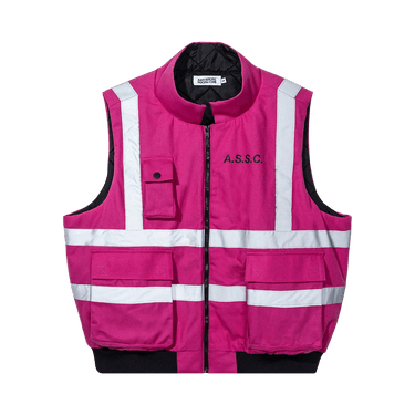 Anti Social Social Club Hi-Vis Work Vest 'Neon Pink'