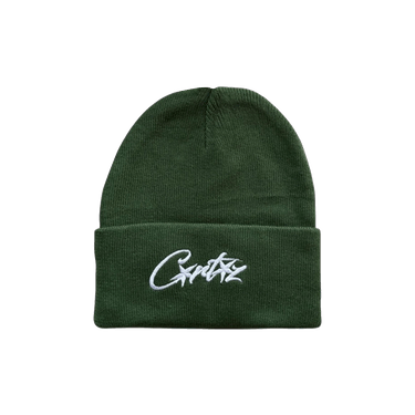Buy Corteiz Allstarz Folded Beanie 'Green' - 07892 1FW2307CAFBG