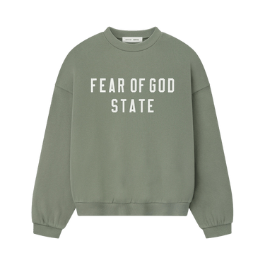 Fear of God Essentials 90's Crewneck 'Moss'