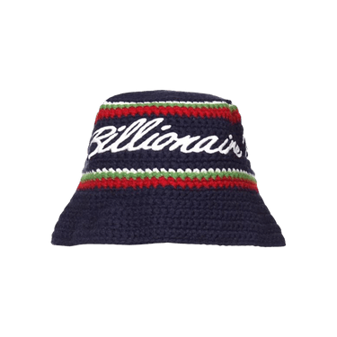 Buy Billionaire Boys Club Knit Bucket Hat 'Navy Peony' - 851 2802