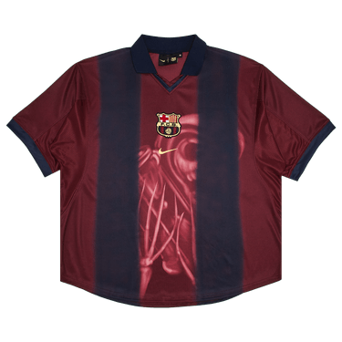 ウェア NIKE x CJ x FC BARCELONA RETRO 2000/01 ✓ CJ X NIKE X FC BARCELONA RETRO 2000/01 HOME SKELETON