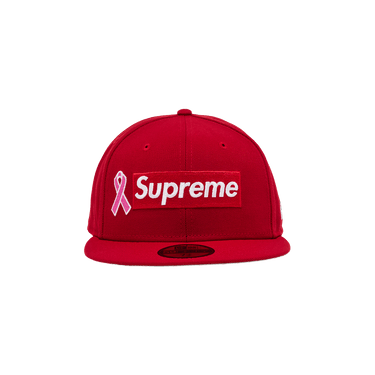 Buy Supreme New Era Breast Cancer Awareness Box Logo 'Red