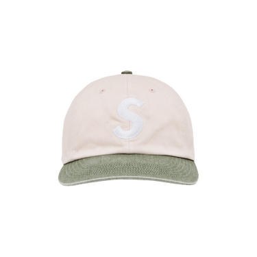 Buy Supreme Pigment Coated 2-Tone S Logo 6-Panel 'Light Pink